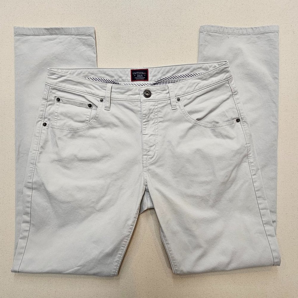Untuckit 5 Pocket Chino Straight Fit 32
